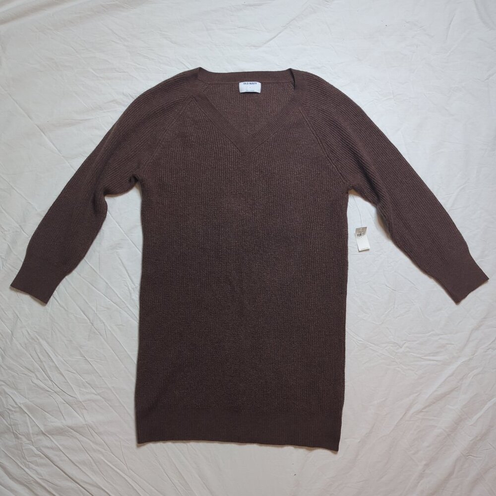 Old Navy Women's Size Large Brown Sweater Dress